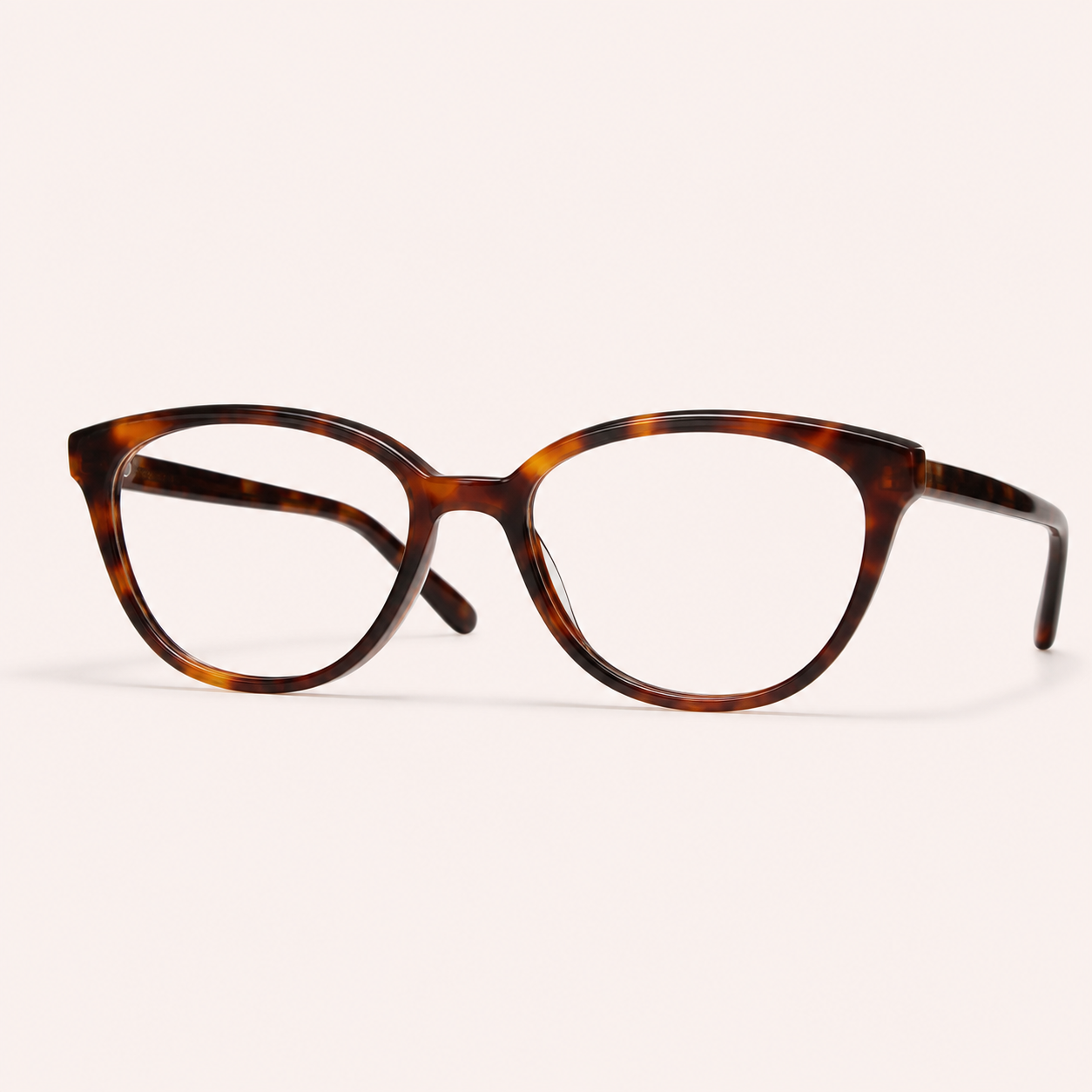 Tortoise cat-eye eyeglasses representing Le Seven cat-eye frames