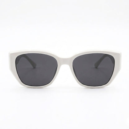 Lilly Pearl cat-eye polarized sunglasses, front view