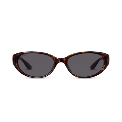 Kora Tortoise cat-eye sunglasses, front view