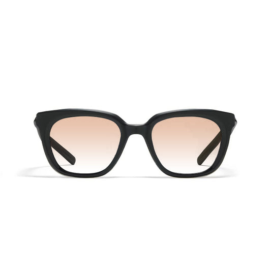 Jace Pink polarized sunglasses, front product view on light gray